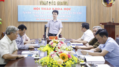 Hội nghị tư vấn, phản biện quy hoạch chung đô thị Chũ, Bắc Giang đến năm 2045