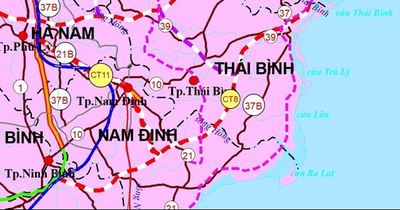 Trình phê duyệt cao tốc Ninh Bình-Hải Phòng đoạn qua tỉnh Nam Định và Thái Bình