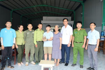 Hạt Kiểm lâm Huyện Bù Đăng tỉnh Bình Phước tiêu thụ thành viên bại tê
