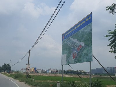 Yên Phong (Bắc Ninh): Thi công Cụm công nghiệp Yên Trung- Đông Tiến gây ô nhiễm môi trường