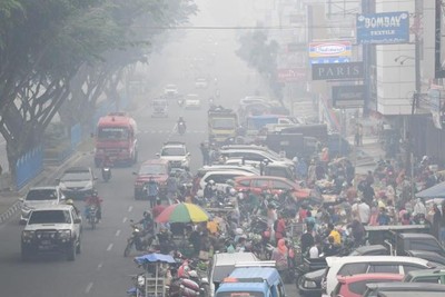 Indonesia: Khoảng 70.000 người mắc bệnh hô hấp do ô nhiễm không khí