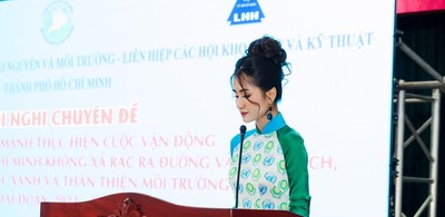 Hoa hậu Thanh Hà đề xuất phương pháp kêu gọi gen Z bảo vệ môi trường
