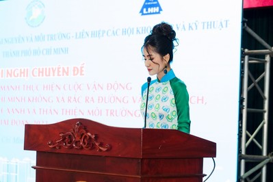 Hoa hậu Môi trường Thế giới Nguyễn Thanh Hà đề xuất phương pháp kêu gọi Gen Z bảo vệ môi trường