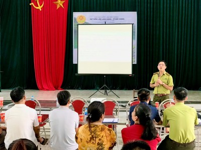 Bắc Giang: Tuyên truyền về công tác quản lý, truy xuất nguồn gốc lâm sản