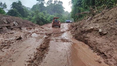 Nỗ lực khắc phục hậu quả sau mưa lũ tại Lào