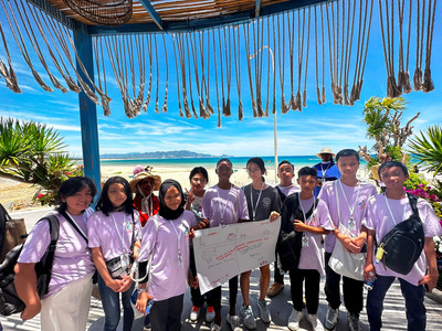 Đoàn thanh thiếu niên tham dự GYS 2023 thăm Nhà máy xử lý nước thải tại Quy Nhơn