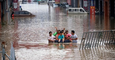 Trung Quốc: Hơn 3.000 người dân phải sơ tán do mưa lớn, lũ lụt
