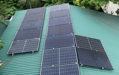 Hưng Yên: Nhiều hộ dân chuyển đổi dùng năng lượng mặt trời