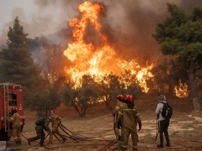 Hy Lạp: Công cuộc dập tắt cháy rừng tại Evros đã sang ngày thứ 10 liên tiếp