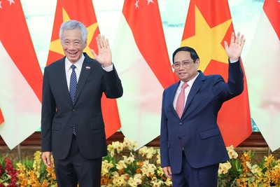 Thủ tướng Singapore Lý Hiển Long kết thúc tốt đẹp chuyến thăm chính thức Việt Nam