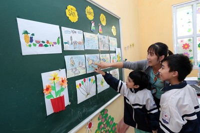 Hưng Yên: Trường dành cho người khuyết tật Khoái Châu xây dựng môi trường xanh