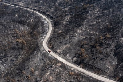 Cháy rừng tại Hy Lạp là vụ cháy rừng lớn nhất trong lịch sử Châu Âu