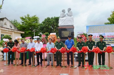 Đắk Lắk: Khánh thành tượng đài “Bác Hồ với chiến sĩ Biên phòng”