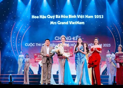 Á hậu 2 Mrs Grand Vietnam 2023 Hoàng Hải Yến: Mong muốn giúp các em viết tiếp ước mơ của mình!