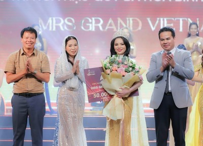 Á hậu 3 Mrs Grand Vietnam 2023 Quách Thị Thân: Hạnh phúc với sứ mệnh của mình!