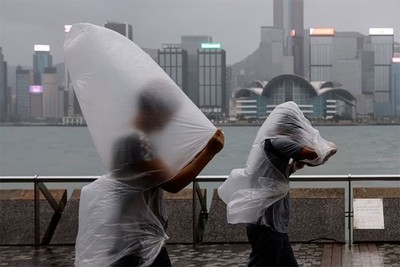 Trung Quốc: Bão Haikui đổ bộ Đài Loan khiến hàng nghìn người phải đi sơ tán
