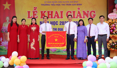 Lãnh đạo tỉnh Bắc Ninh dự khai giảng năm học 2023-2024 tại một số cơ sở giáo dục