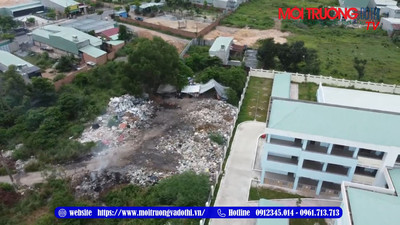Vĩnh Cửu (Đồng Nai): Ô nhiễm môi trường từ bãi rác gần trường tiểu học, khu dân cư