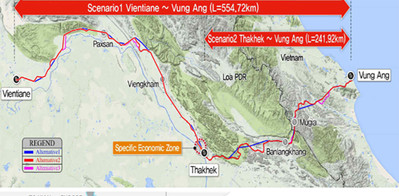 Dự kiến tuyến đường sắt Lào-Việt sẽ đi vào hoạt động trong năm 2028