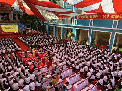 Hải Phòng: Gần 500 ngàn học sinh các cấp khai giảng năm học mới