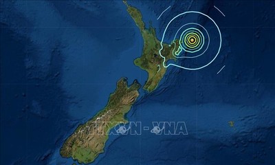 New Zealand công bố bản đồ hỗ trợ ứng phó khẩn cấp với động đất