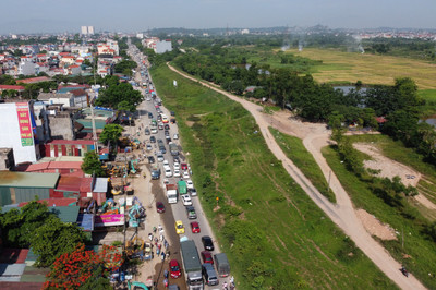 Hà Nội: Điều chỉnh giao thông nút giao quốc lộ 6 – đường đê Yên Nghĩa