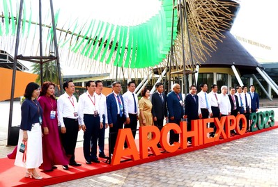 Khai mạc Triển lãm Kiến trúc và Hội thảo quốc tế ARCHIEXPO 2023