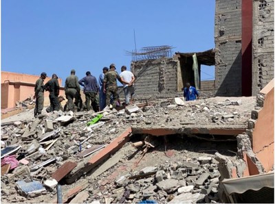 Số người thiệt mạng trong vụ động đất tại Maroc vượt 2.000 người