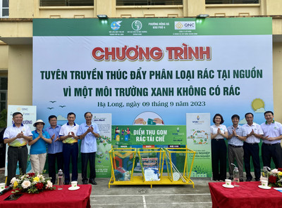 Quảng Ninh: Tuyên truyền thúc đẩy phân loại rác tại nguồn, vì một môi trường xanh