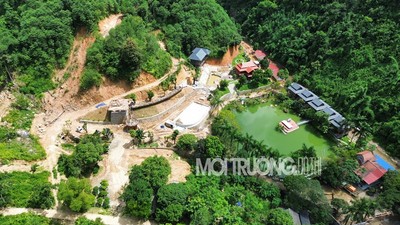 Đà Bắc - Hòa Bình: Tồn tại công trình xây dựng trái phép trên đất nông nghiệp tại xã Cao Sơn