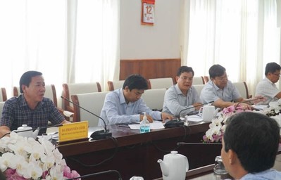 Tiến độ đầu tư các cụm công nghiệp trên địa bàn tỉnh Ninh Thuận