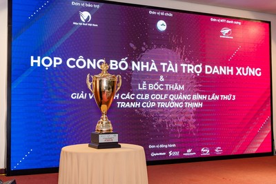 Lần đầu tiên Giải vô địch các CLB golf Quảng Bình có nhà tài trợ danh xưng