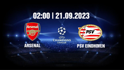 Nhận định, Trực tiếp Arsenal vs PSV Eindhoven, 02h00 ngày 21/9 trên FPT Play