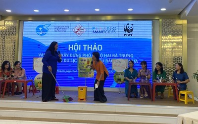 Hội LHPN Thừa Thiên Huế nâng cao ý thức giảm thiểu rác thải nhựa