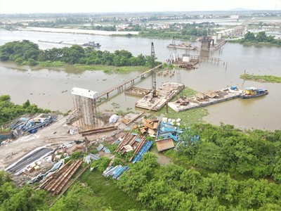 Khẩn trương triển khai dự án xây dựng cầu sông Đáy nối tỉnh Ninh Bình và Nam Định