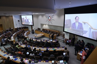 Thủ tướng nêu thông điệp của Việt Nam về khí hậu và y tế tại hội nghị Liên Hợp Quốc