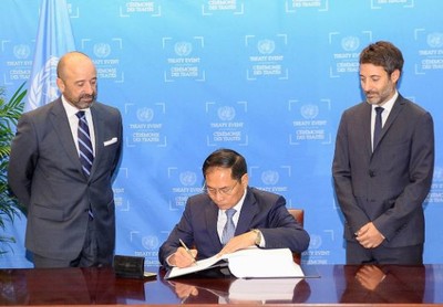 Việt Nam ký Hiệp định về biển cả: Chung tay bảo vệ tài nguyên biển
