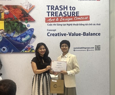Cuộc thi sáng tạo nghệ thuật bằng tái chế rác thải - Trash to treasure Vietnam