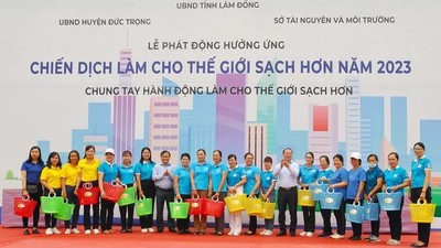 Lâm Đồng phát động hưởng ứng chiến dịch làm cho thế giới sạch hơn năm 2023