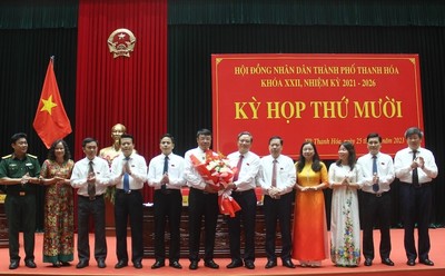 Thanh Hóa: Ông Trần Anh Chung được bầu làm Chủ tịch UBND TP Thanh Hóa