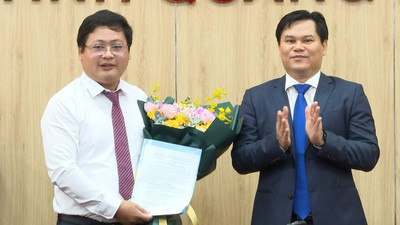 Ông Võ Minh Vương giữ chức Phó Giám đốc Sở Tài nguyên và Môi trường tỉnh Quảng Ngãi