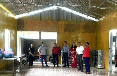Điện Biên: Công trình bếp ăn bán trú cho Trường Mầm non Chà Nưa