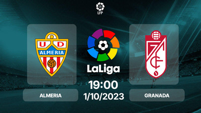 Nhận định, Trực tiếp Almeria vs Granada 19h00 hôm nay 1/10, La Liga
