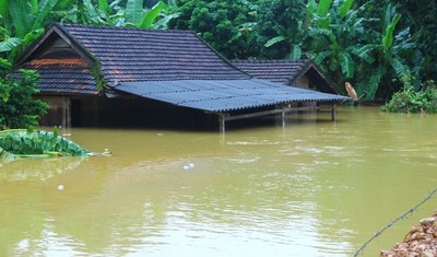 Nhiều địa phương trên địa bàn tỉnh Nghệ An bị thiệt hại nặng nề do mưa lũ