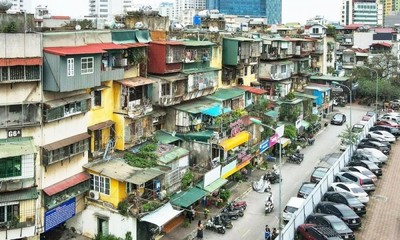 Cải tạo chung cư cũ tại Hà Nội - chậm do đâu?