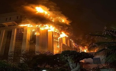 Ai Cập: Cháy lớn tại trụ sở cơ quan an ninh, ít nhất 38 người bị thương