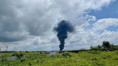 Gia Lai: Khống chế kịp thời vụ cháy gần khu vực sân bay Pleiku