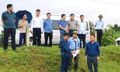 Hà Tĩnh: Cắm mốc giải phóng mặt bằng Khu công nghiệp Bắc Thạch Hà