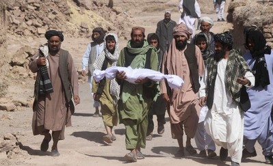Hơn 2.400 người thiệt mạng trong trận động đất tại Afghanistan