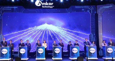 Bắc Ninh: Khánh thành nhà máy bán dẫn của Tập đoàn Amkor tại Khu Công nghiệp Yên Phong 2